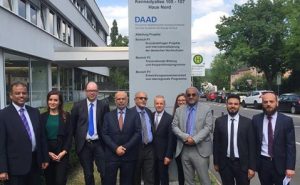 مباحثات مؤسسة حضرموت مع منظمة داد الالمانية في مجال التعليم