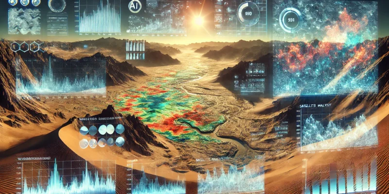 dall·e 2024 12 31 16.46.54 a visually striking representation of spatiotemporal drought assessment in arid lands using geospatial artificial intelligence geoai and satellite i dall·e 2024 12 31 16.46.54 a visually striking representation of spatiotemporal drought assessment in arid lands using geospatial artificial intelligence geoai and satellite i
